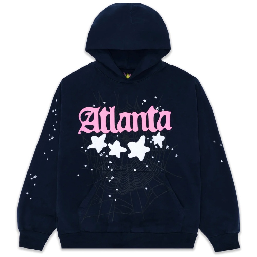 sp5der hoodie large “Atlanta” 100% authentic